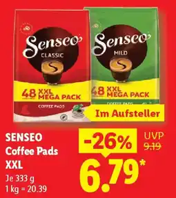 Lidl SENSEO Coffee Pads XXL Angebot