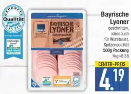 E-Center Bayrische Lyoner Angebot