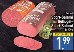 E-Center Reinert Sport-Salami oder Geflügel- Sport-Salami Angebot