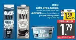 E-Center Oatly! Hafer-Drink, Barista, oder Aufstrich Angebot