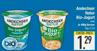 E-Center Andechser Natur Bio-Jogurt Angebot