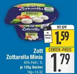 E-Center Zott Zottarella Minis Angebot