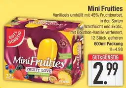 E-Center GUT&GÜNSTIG Mini Fruities Angebot