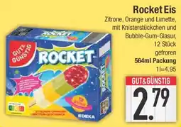 E-Center GUT&GÜNSTIG Rocket Eis Angebot
