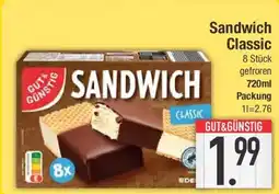 E-Center GUT&GÜNSTIG Sandwich Classic Angebot