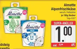 E-Center Almette Alpenfrischkäse Angebot