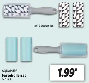 Lidl Aquapur Fusselrollerset Angebot