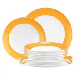 Netto Marken-Discount Seltmann Weiden Tafelservice Liberty Pure Colors 12er Set Angebot