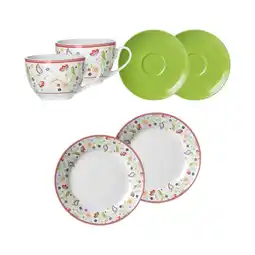 Netto Marken-Discount Ritzenhoff & Breker Kaffeeservice Shanti Doppio 6er Set Angebot