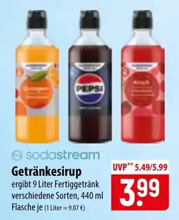Famila Nord Ost sodastream Getränkesirup Angebot