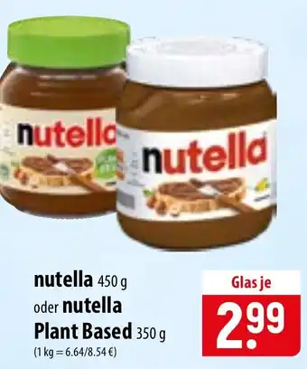 Famila Nord Ost nutella Angebot