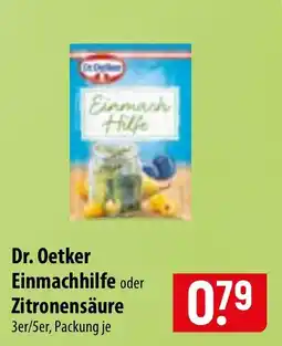 Famila Nord Ost Dr. Oetker Einmachhilfe Angebot