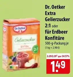Famila Nord Ost Dr. Oetker Extra Gelierzucker Angebot