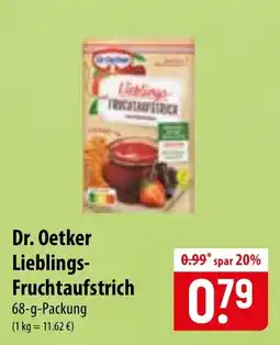Famila Nord Ost Dr. Oetker Lieblings-Fruchtaufstrich Angebot