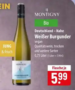 Famila Nord Ost SJ MONTIGNY Weißer Burgunder Angebot