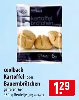 Famila Nord Ost coolback Kartoffel- oder Bauernbrötchen Angebot