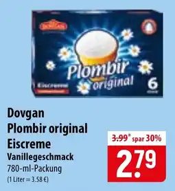 Famila Nord Ost Dovgan Plombir original Eiscreme Angebot
