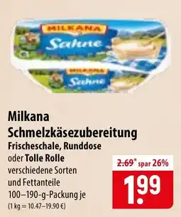 Famila Nord Ost Milkana Schmelzkäsezubereitung Angebot