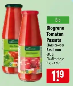 Famila Nord Ost Biogreno Tomaten Passata Angebot