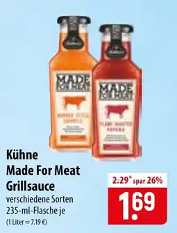 Famila Nord Ost Kühne Made For Meat Grillsauce Angebot