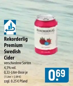 Famila Nord Ost Rekorderlig Premium Swedish Cider Angebot