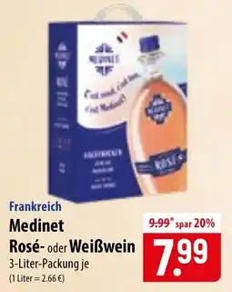 Famila Nord Ost Medinet Rosé- oder Weißwein Angebot