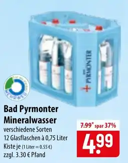 Famila Nord Ost Bad Pyrmonter Mineralwasser Angebot