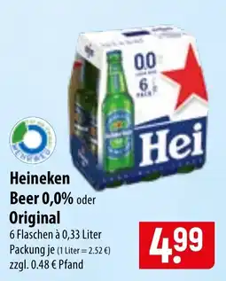 Famila Nord Ost Heineken Beer 0,0% oder Original Angebot