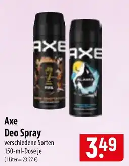 Famila Nord Ost Axe Deo Spray Angebot