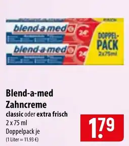 Famila Nord Ost Blend-a-med Zahncreme Angebot