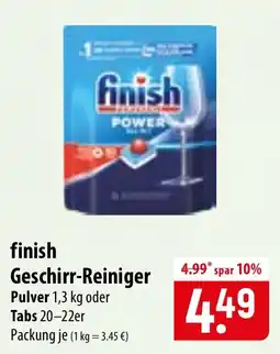 Famila Nord Ost finish Geschirr-Reiniger Angebot