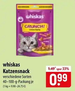 Famila Nord Ost whiskas Katzensnack Angebot