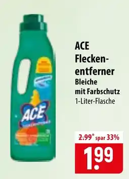 Famila Nord Ost ACE Fleckenentferner Bleiche mit Farbschutz Angebot