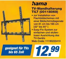 Famila Nord Ost hama TV-Wandhalterung TILT Angebot