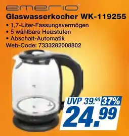 Famila Nord Ost Glaswasserkocher WK-119255 Angebot