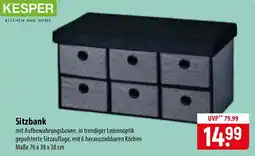 Famila Nord Ost KESPER Sitzbank Angebot