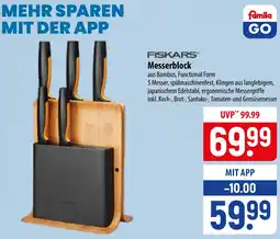 Famila Nord Ost FISKARS Messerblock Angebot