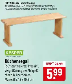 Famila Nord Ost KESPER Küchenregal Angebot