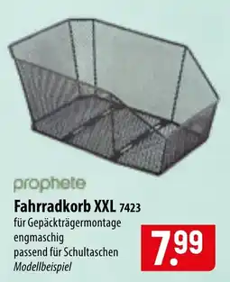 Famila Nord Ost prophete Fahrradkorb XXL Angebot