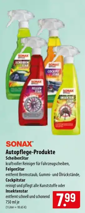 Famila Nord Ost SONAX Autopflege-Produkte Angebot