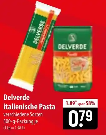 Famila Nord Ost Delverde italienische Pasta Angebot