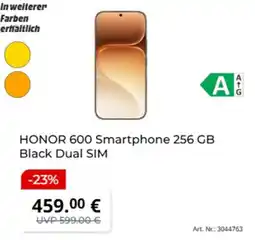 MediaMarkt HONOR 600 Smartphone 256 GB Black Dual SIM Angebot