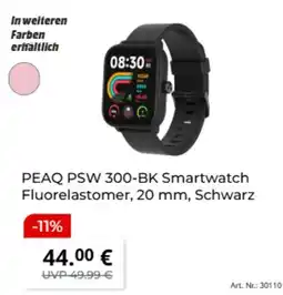 MediaMarkt PEAQ PSW 300-BK Smartwatch Angebot