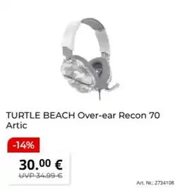 MediaMarkt TURTLE BEACH Over-ear Recon 70 Artic Angebot