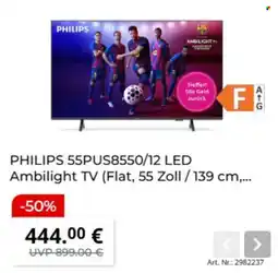 MediaMarkt PHILIPS 55PUS8550/12 LED Ambilight TV Angebot