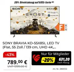 MediaMarkt SONY BRAVIA KD-55X85L LED TV Angebot
