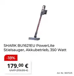 MediaMarkt SHARK BU1621EU PowerLite Stielsauger Angebot