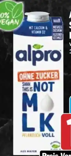 AEZ Alpro Soja Drink Angebot