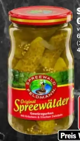 AEZ Spreewald-Feldmann Gewürzgurken Angebot
