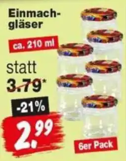 Repo Markt Einmachgläser Angebot